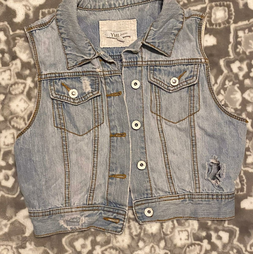 YMI Jeans jean vest